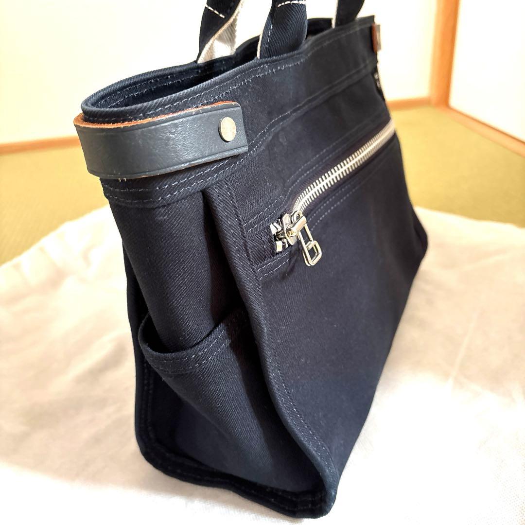 PORTER ネイビー キャンバストートバッグ
