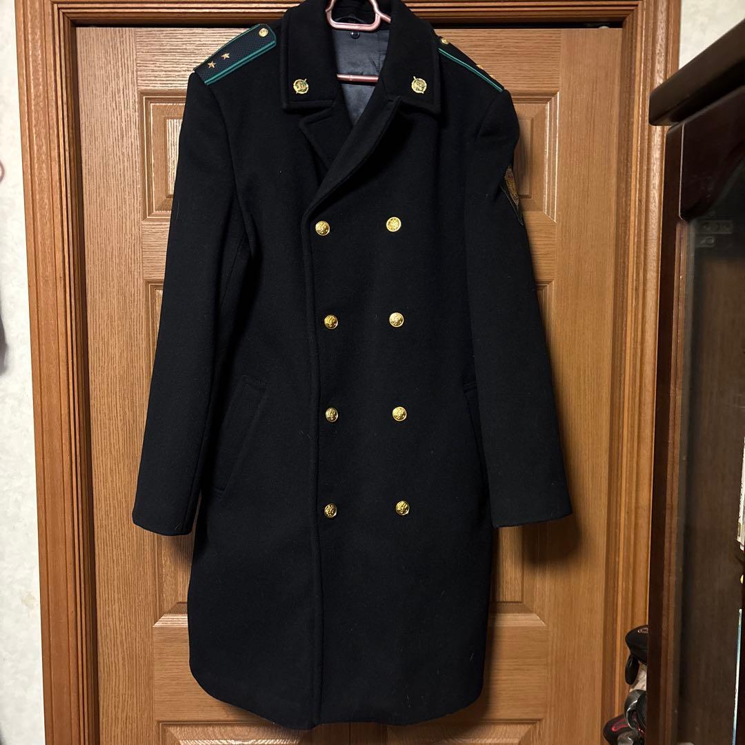 ロシア軍 実物 FSB ロシア連邦保安庁 国境警備隊 旧型 コート 50-4