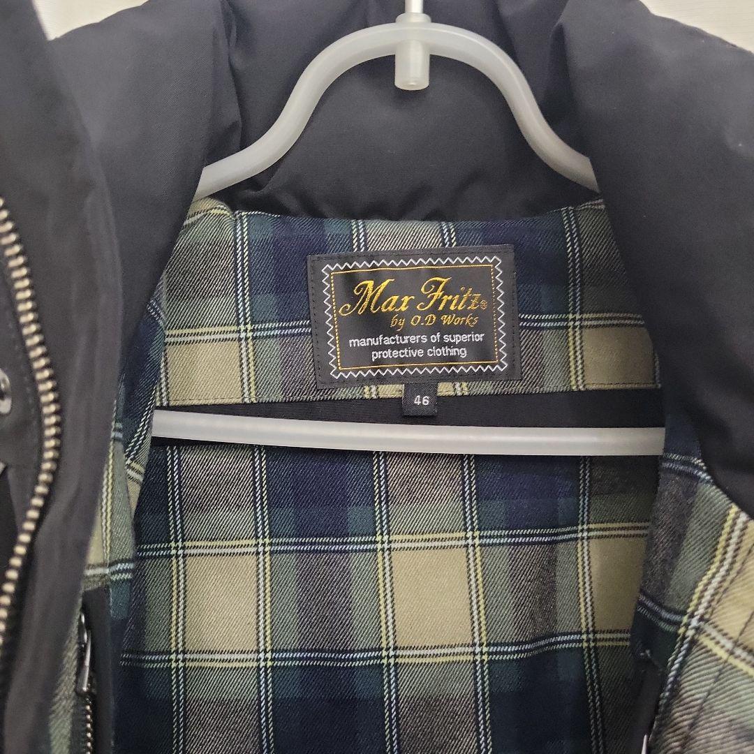 マックスフリッツ　ウィンタリングダウンジャケット2　46（M）サイズ　ブラック