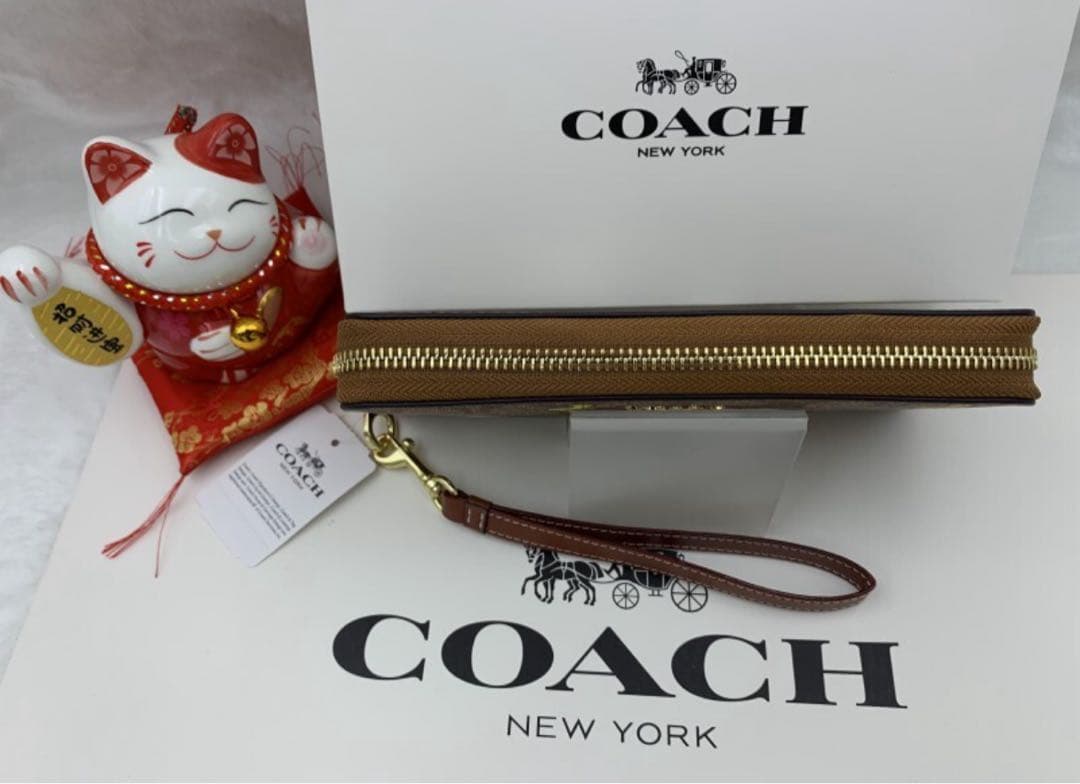 コーチ COACH 長財布 財布 シグネチャー スヌーピー ピーナッツ コラボ