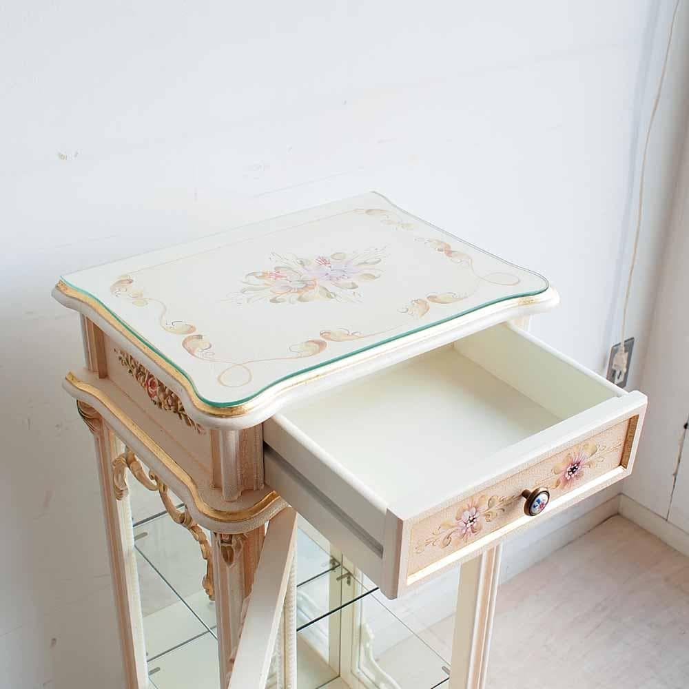 ロココ調 クラシカル ガラスキャビネット B ZR24409