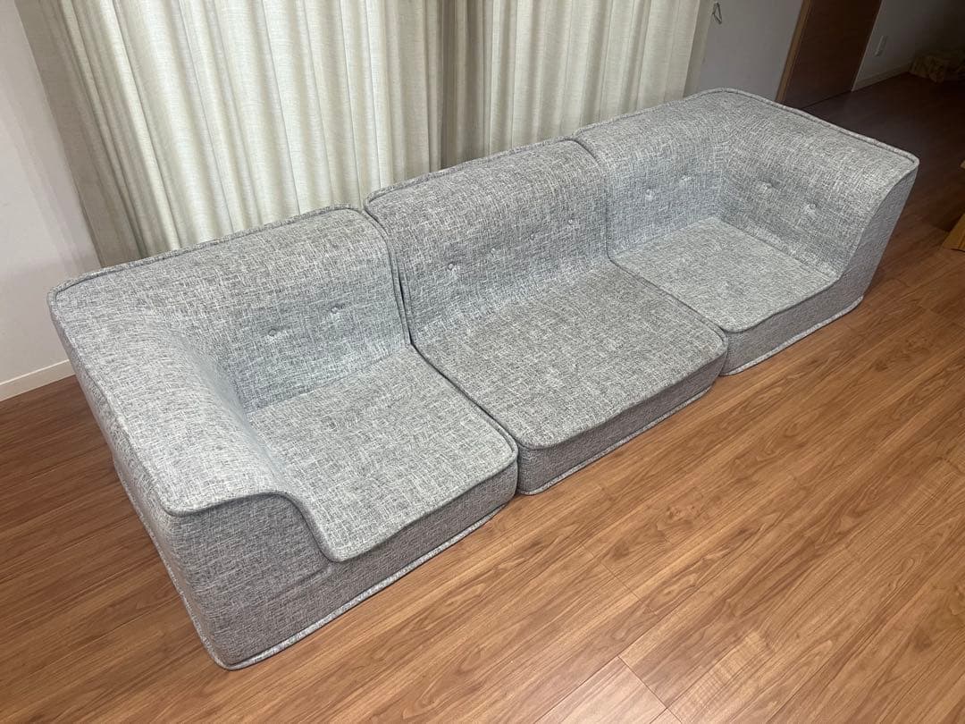 【ヨギボー】モジュ コーナー ホワイトバーチ　送料無料