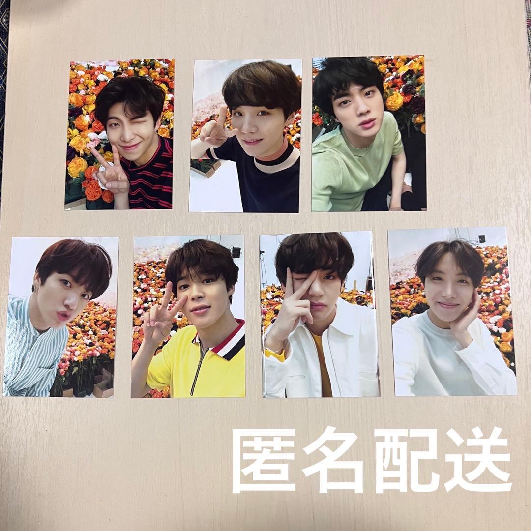 bts lys パスポートケース　トレカ　7枚セット