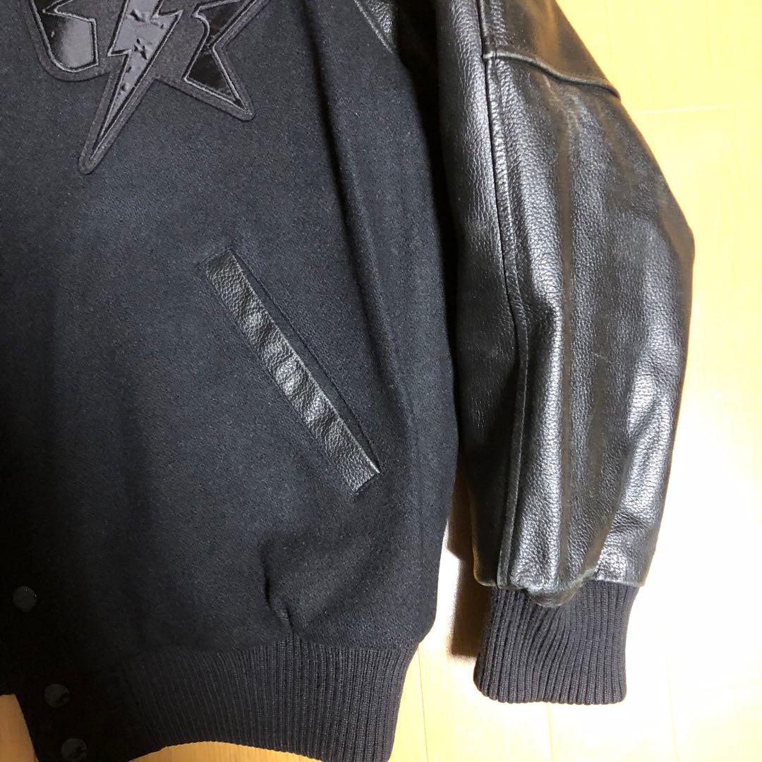 revolver スタジャン　ブラック × ブラック