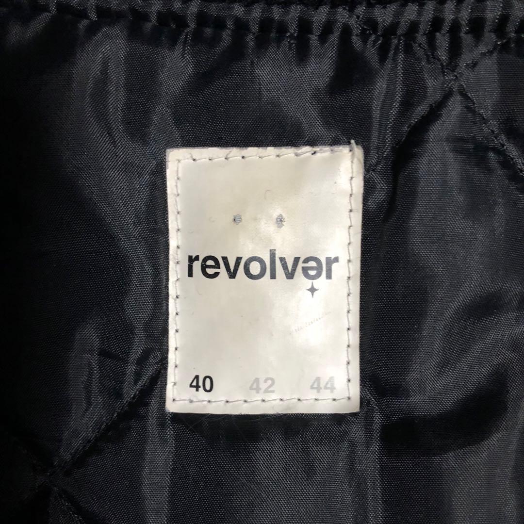 revolver スタジャン　ブラック × ブラック