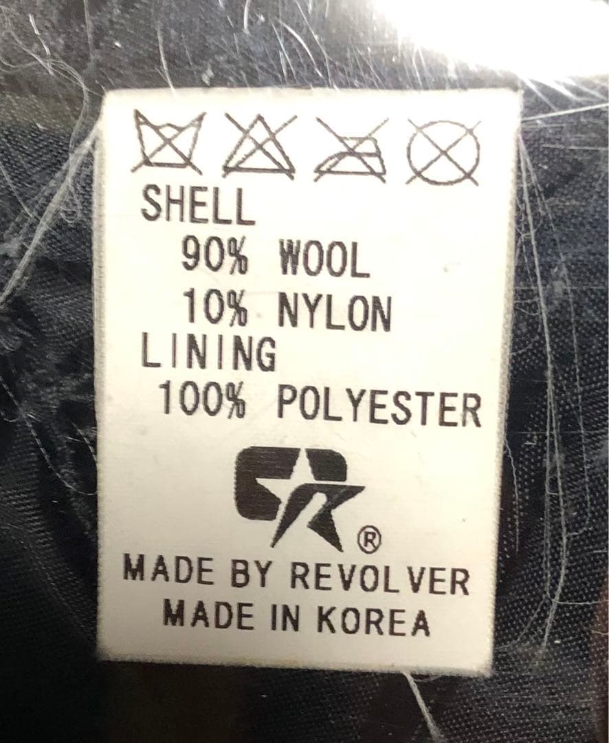 revolver スタジャン　ブラック × ブラック