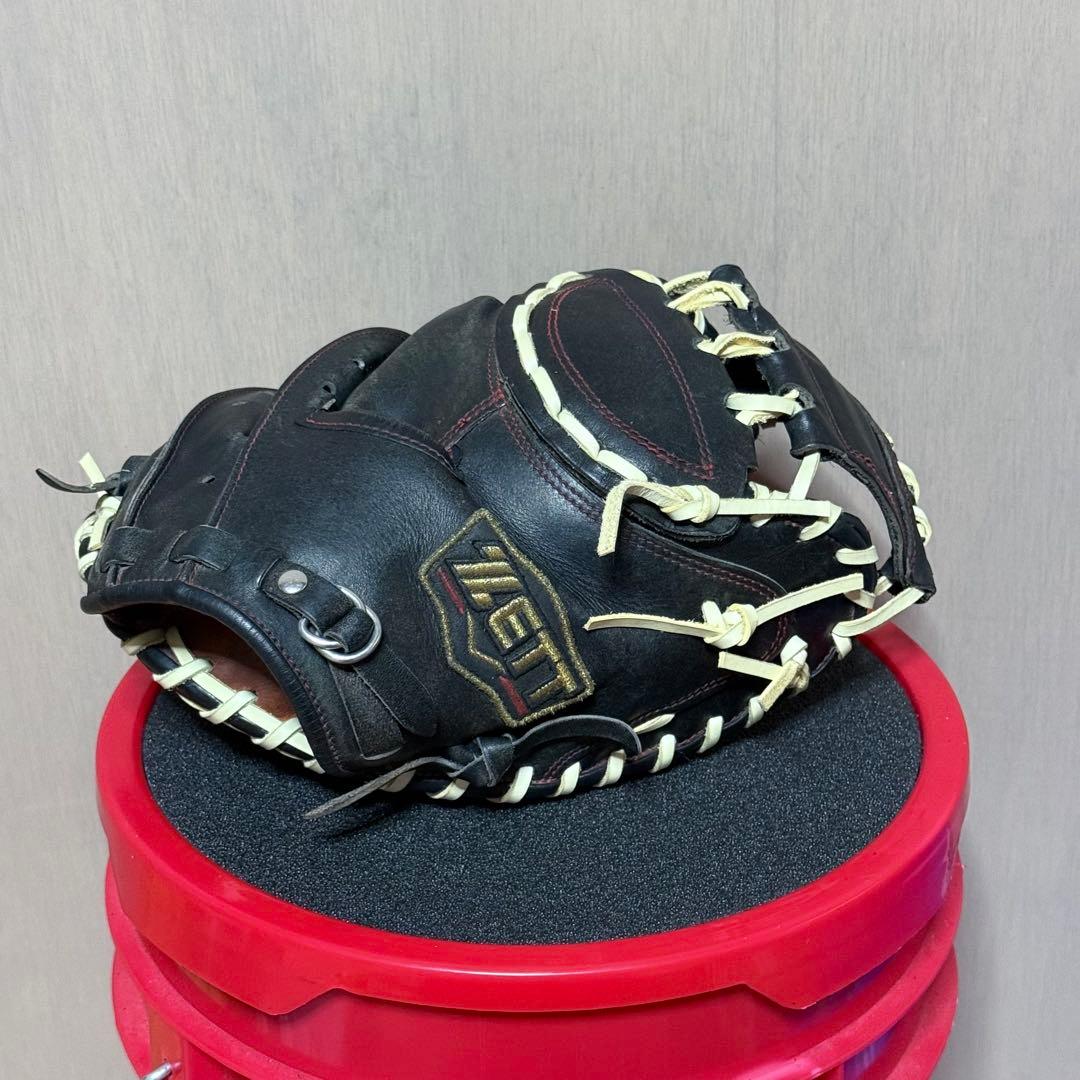 ZETT プロステイタス 硬式 キャッチャーミット クロス締め