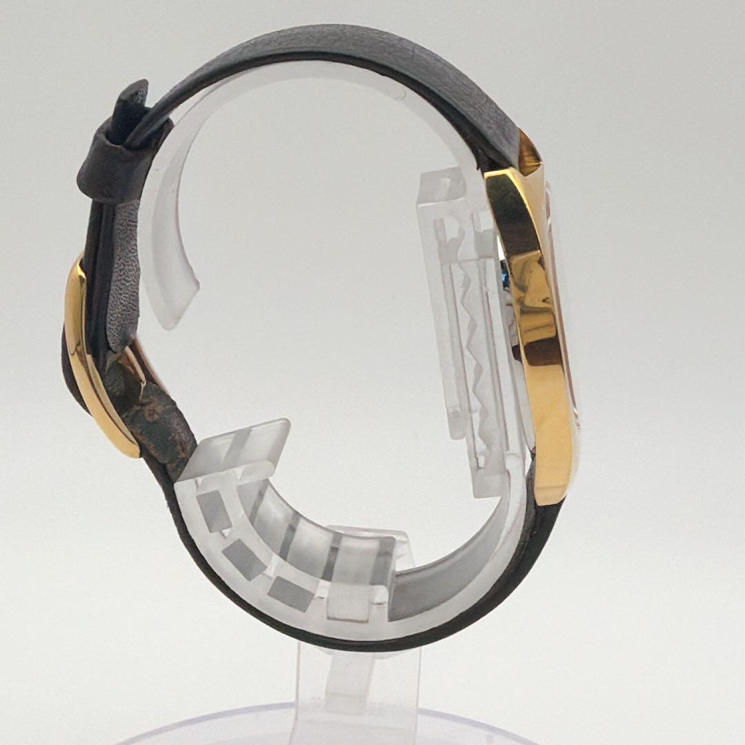 オメガ デビル 手巻き トノー ゴールド文字盤 腕時計　メンズ ビンテージ