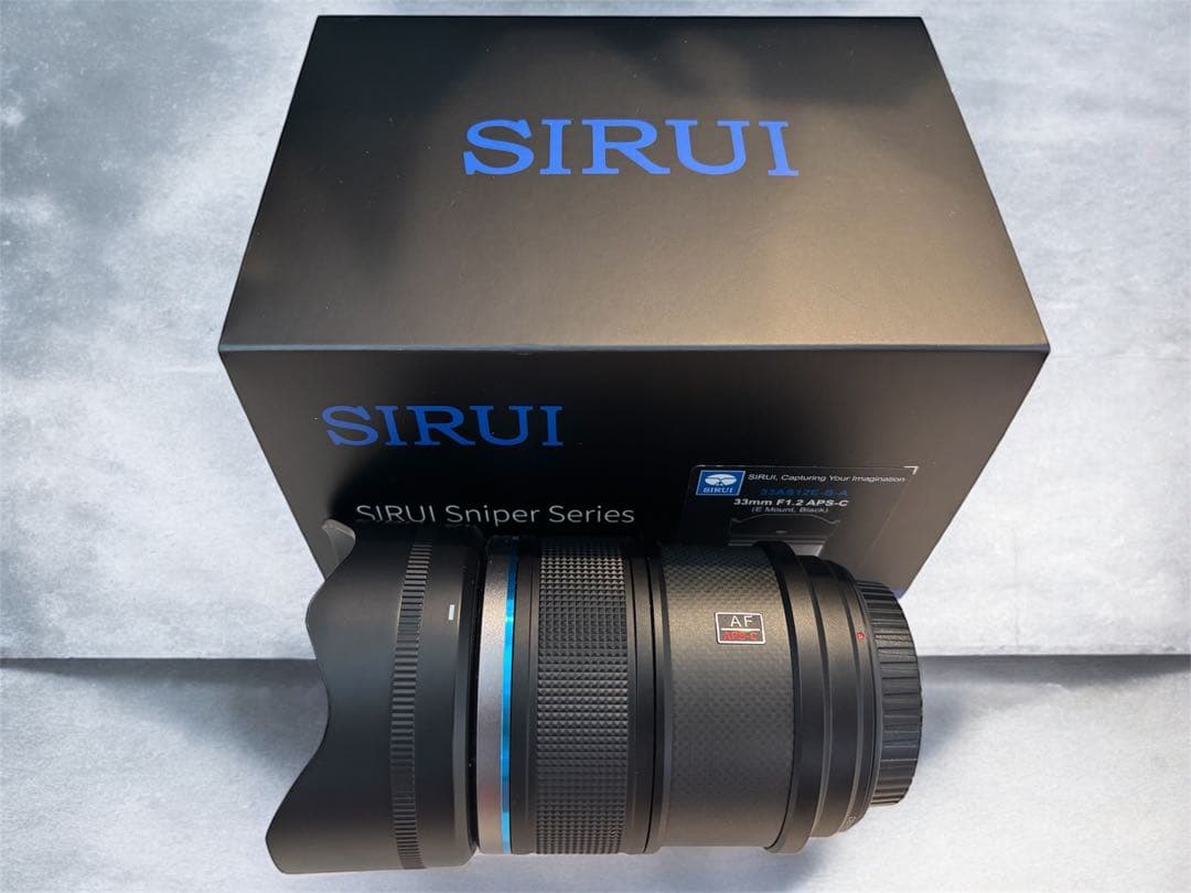 SIRUI Sniper Series 33mm F1.2 レンズ　APS-C