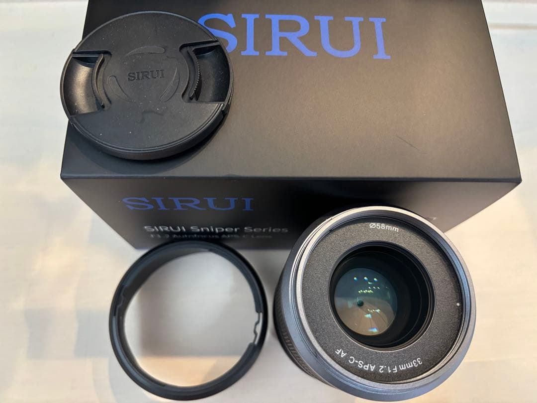 SIRUI Sniper Series 33mm F1.2 レンズ　APS-C