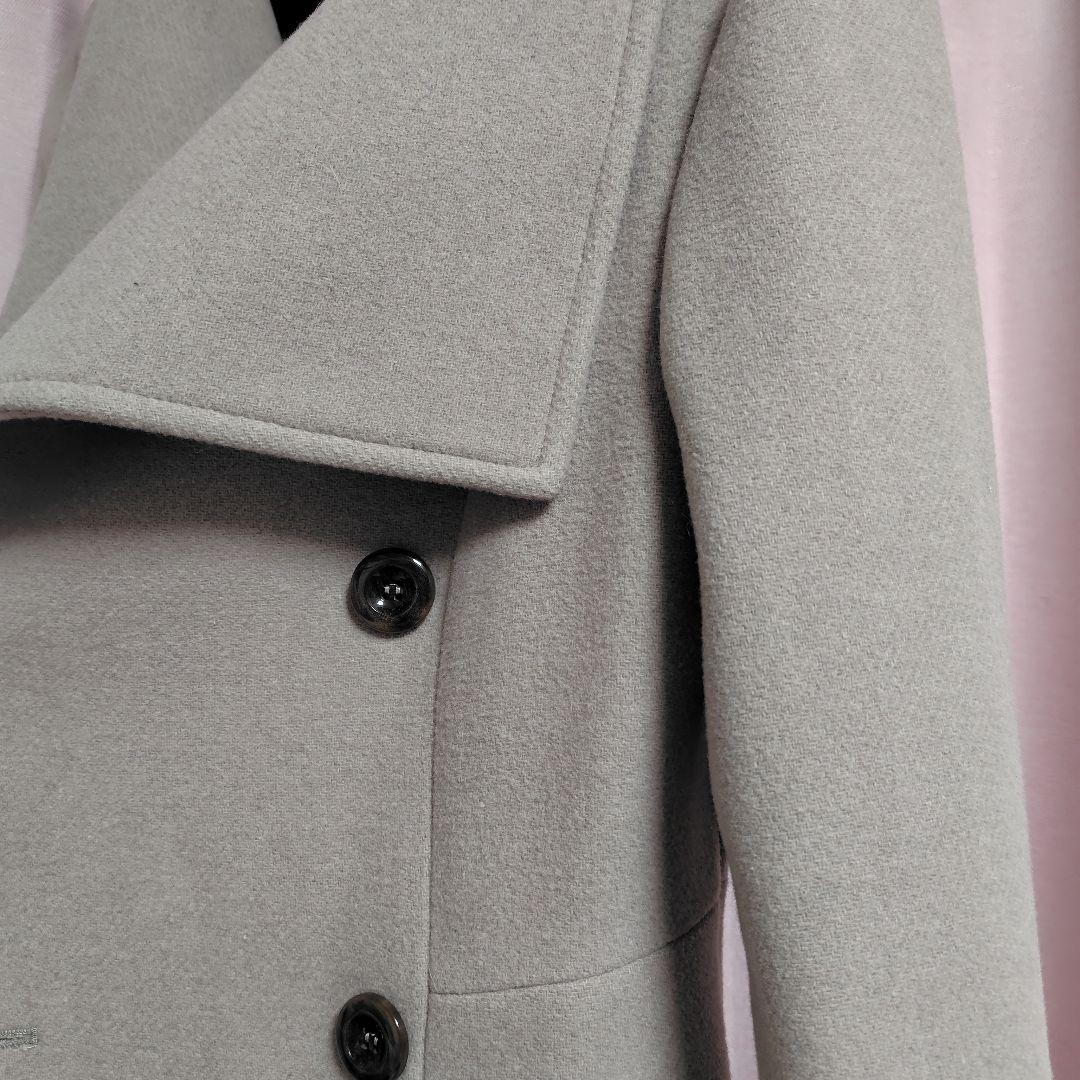 rienda オーバーネックシンデレララインミニコート