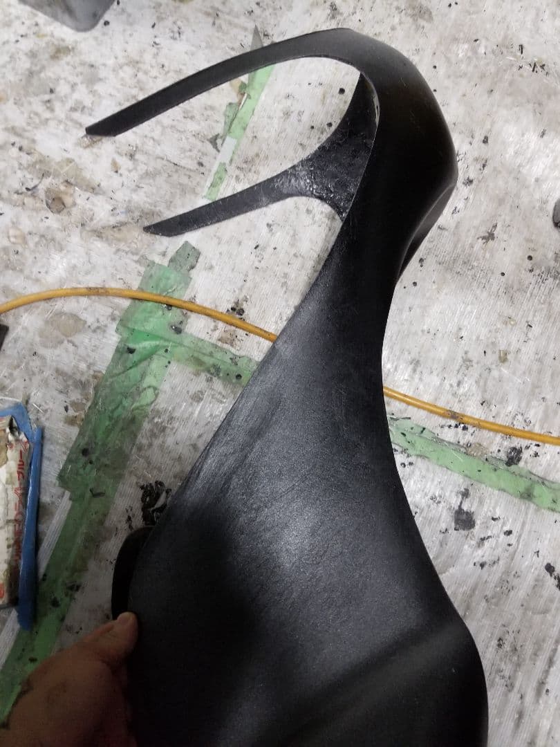 ミニ用　ロケットカウル　ステージ　FRPロングスクリーン　エイプ　モンキー