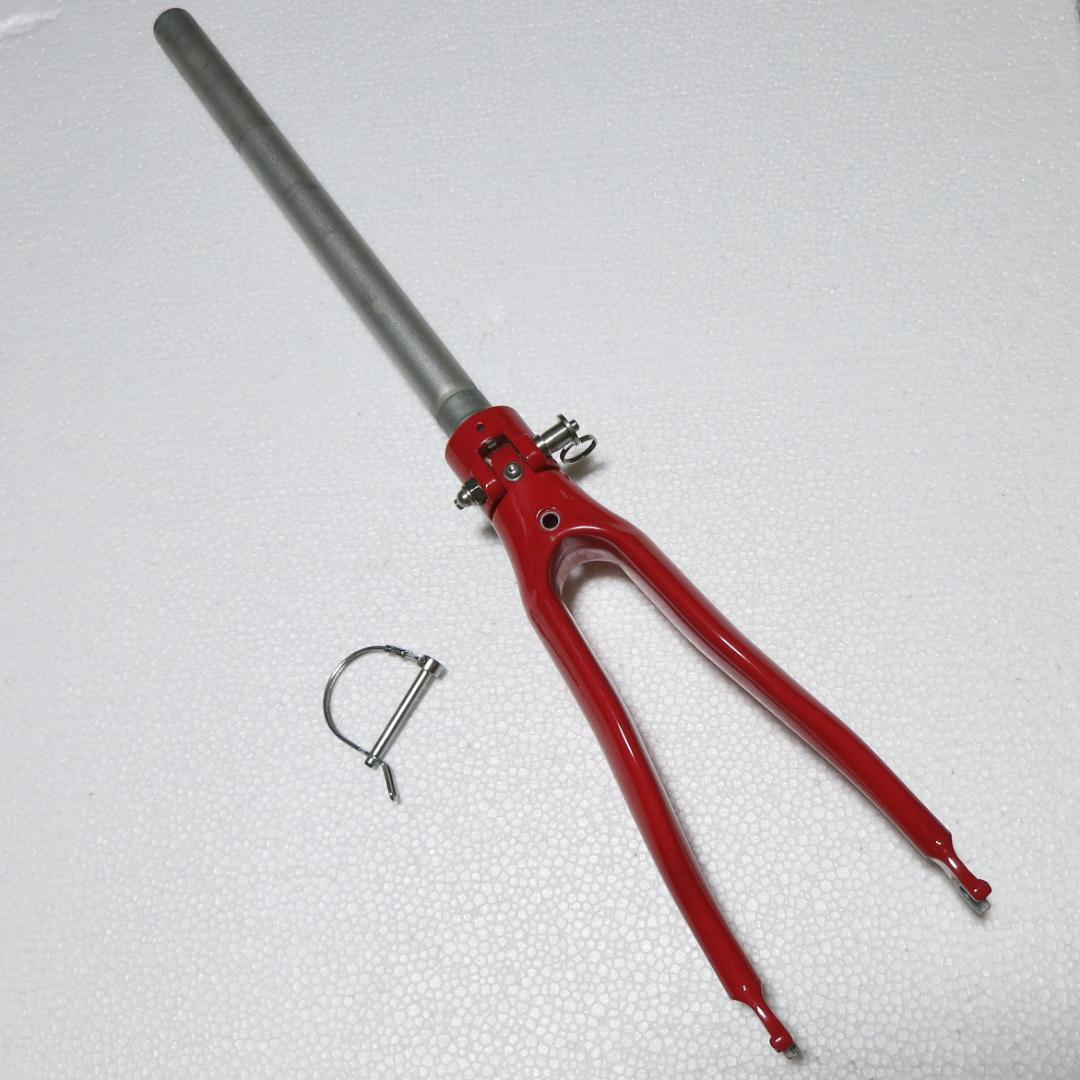 ☆Tyrell タイレル 小径 20インチ 折畳み フロントフォーク レッド☆