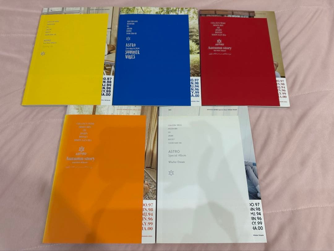 ASTRO 四季アルバムセット
