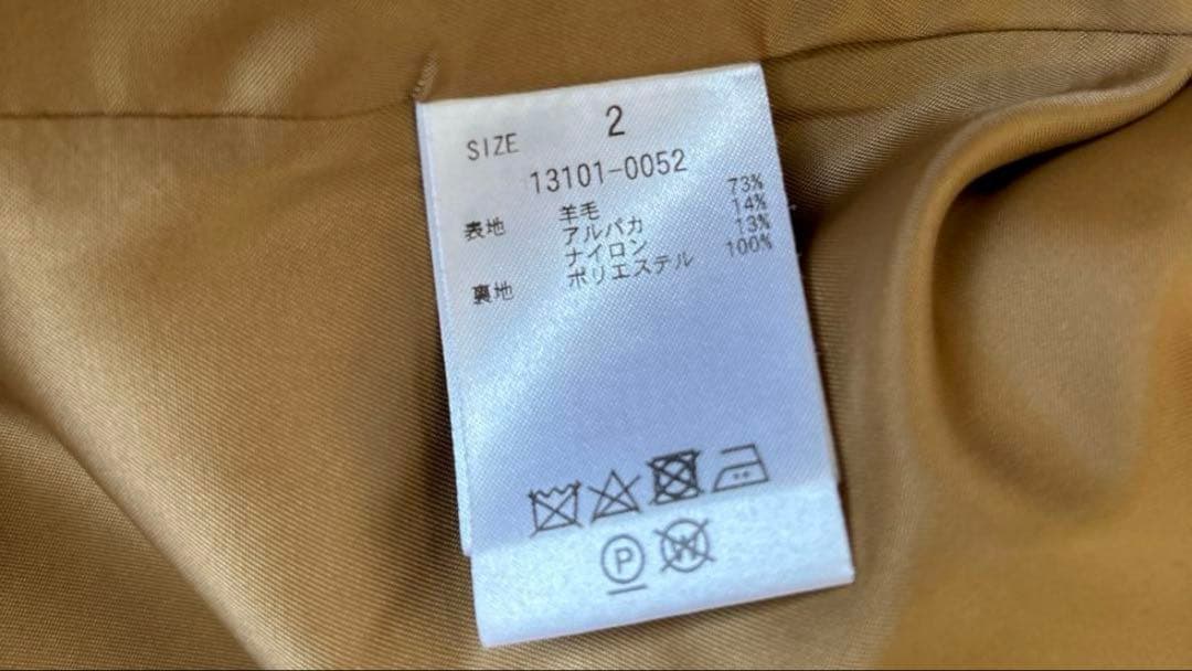 数日間限定値下げ♡クラネ　22AW OVER LINE DOUBLE COAT