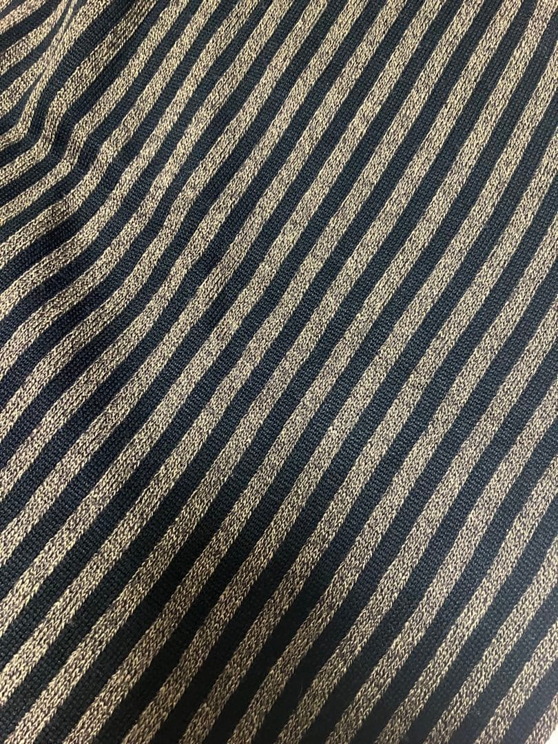 FENDI フェンディ ズッカ柄 マフラー WOOLブラウン×ブラックイタリア製