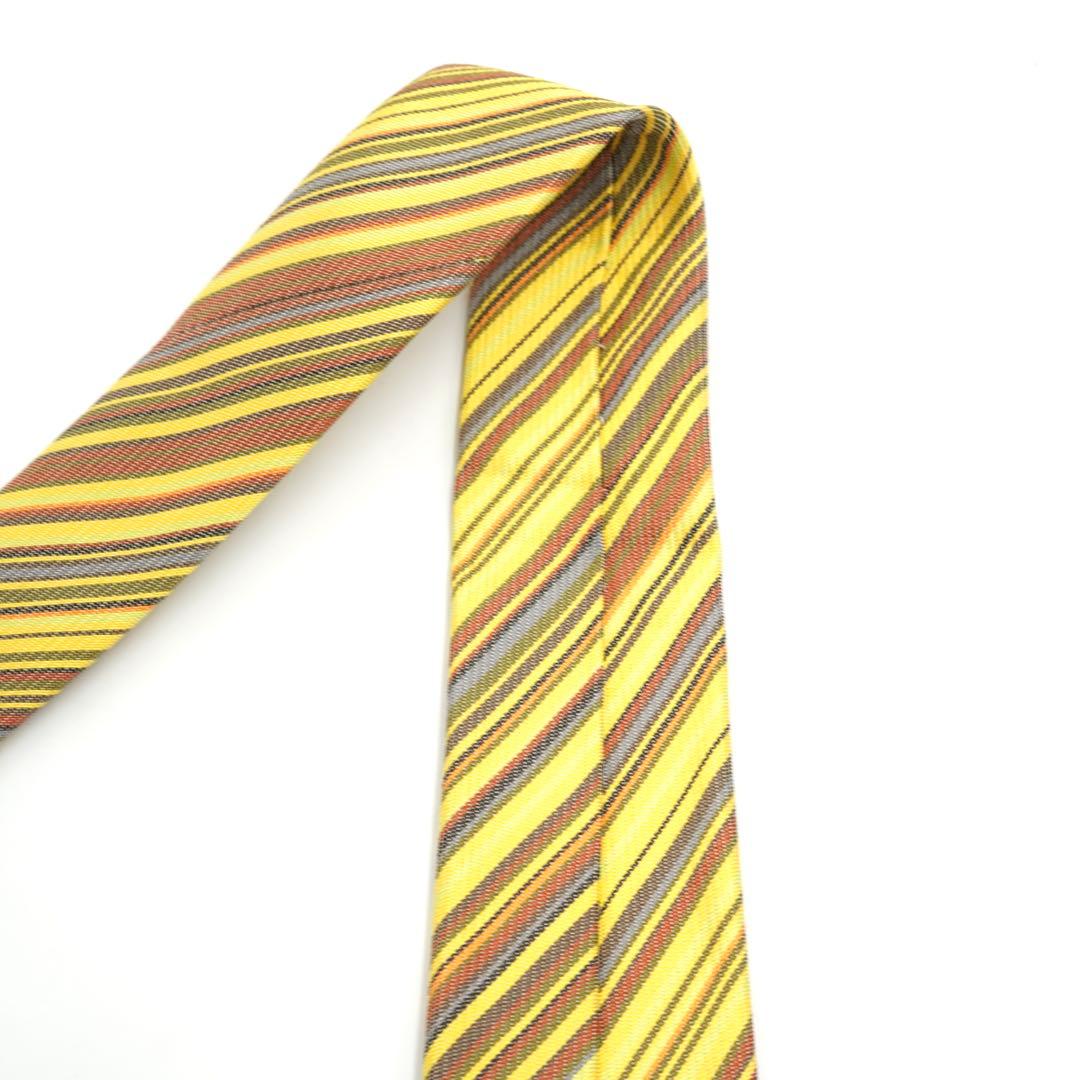 ✨新品未使用品✨　HERMES ネクタイ　ストライプ　レジメンタル　カラフル