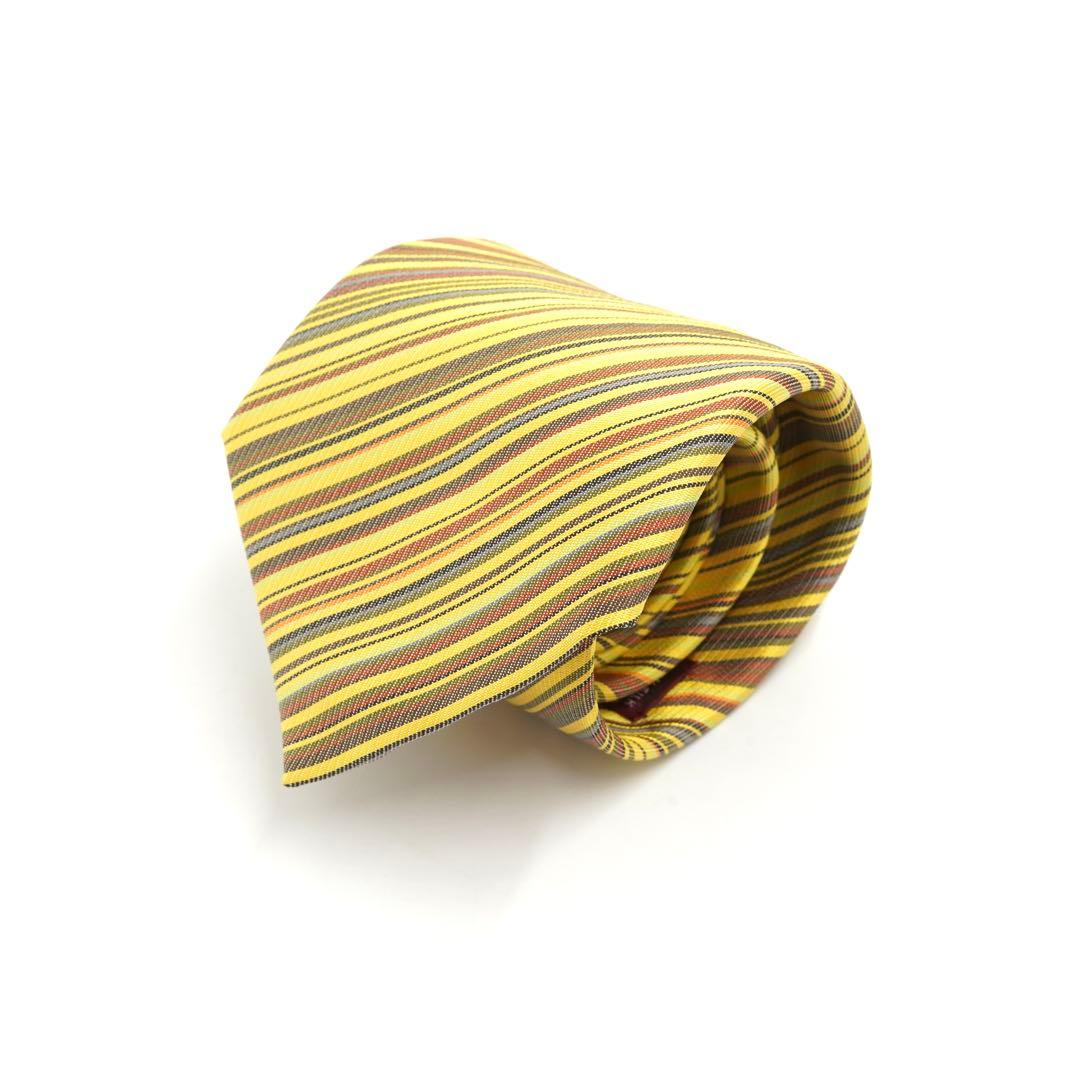 ✨新品未使用品✨　HERMES ネクタイ　ストライプ　レジメンタル　カラフル