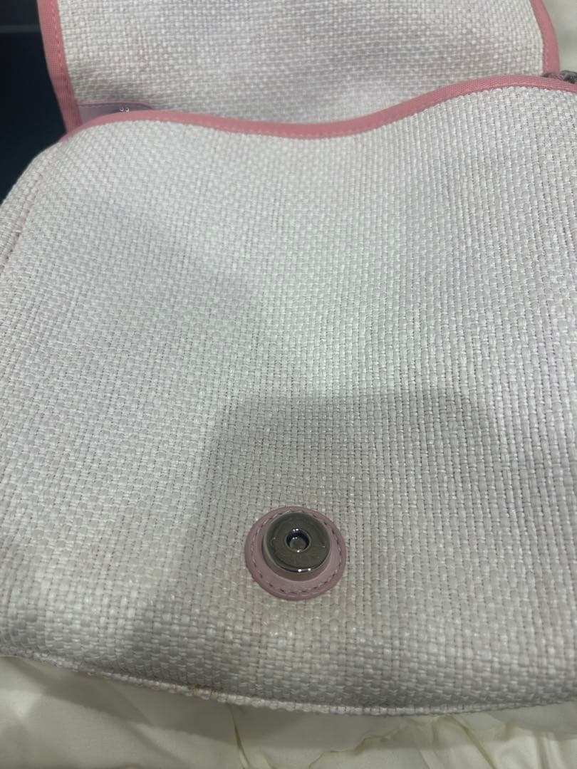 ら*む様 シャネル ドーヴィル Wチェーン ストロー ラフィア ショルダー バッ