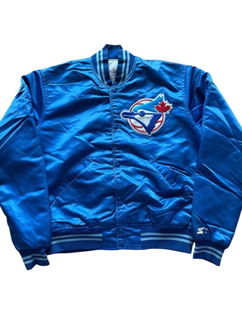 MLB トロント・ブルージェイズ サテンジャケット 岡本和真移籍 スターター製