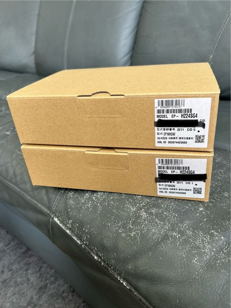 三菱電機 ETC車載器　EP-H224SG4 最新機種　 2台分