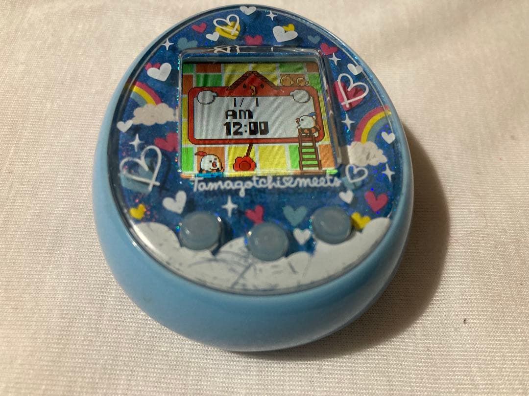 たまごっち　みーつ　メルヘン　ブルー　動作確認済み　‼️正規品‼️