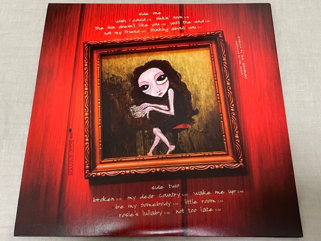 US盤 LP Norah Jones not too late アナログ盤