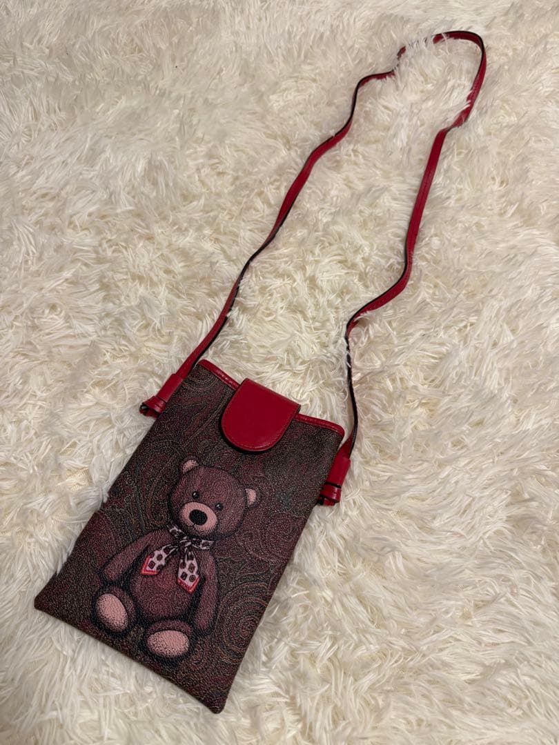 ETRO ベア スマホショルダーバッグ