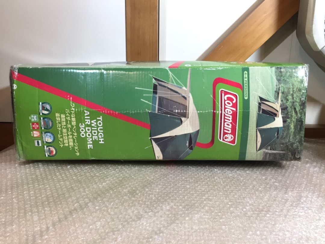 ○未使用 Coleman Tough Wide Air Dome 300 テント