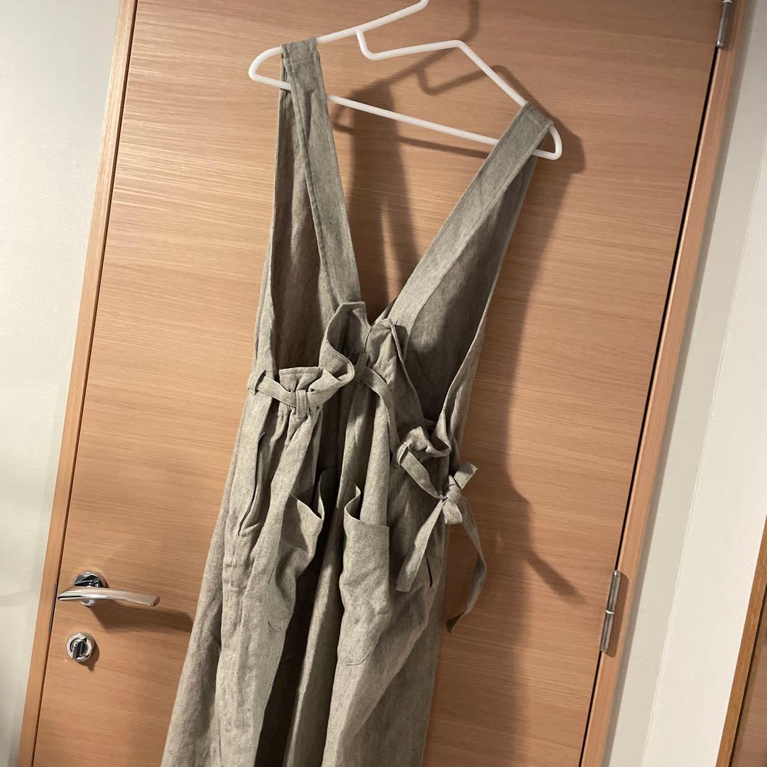 ネストローブ 　カシュクールサロペット　ベージュ　美品