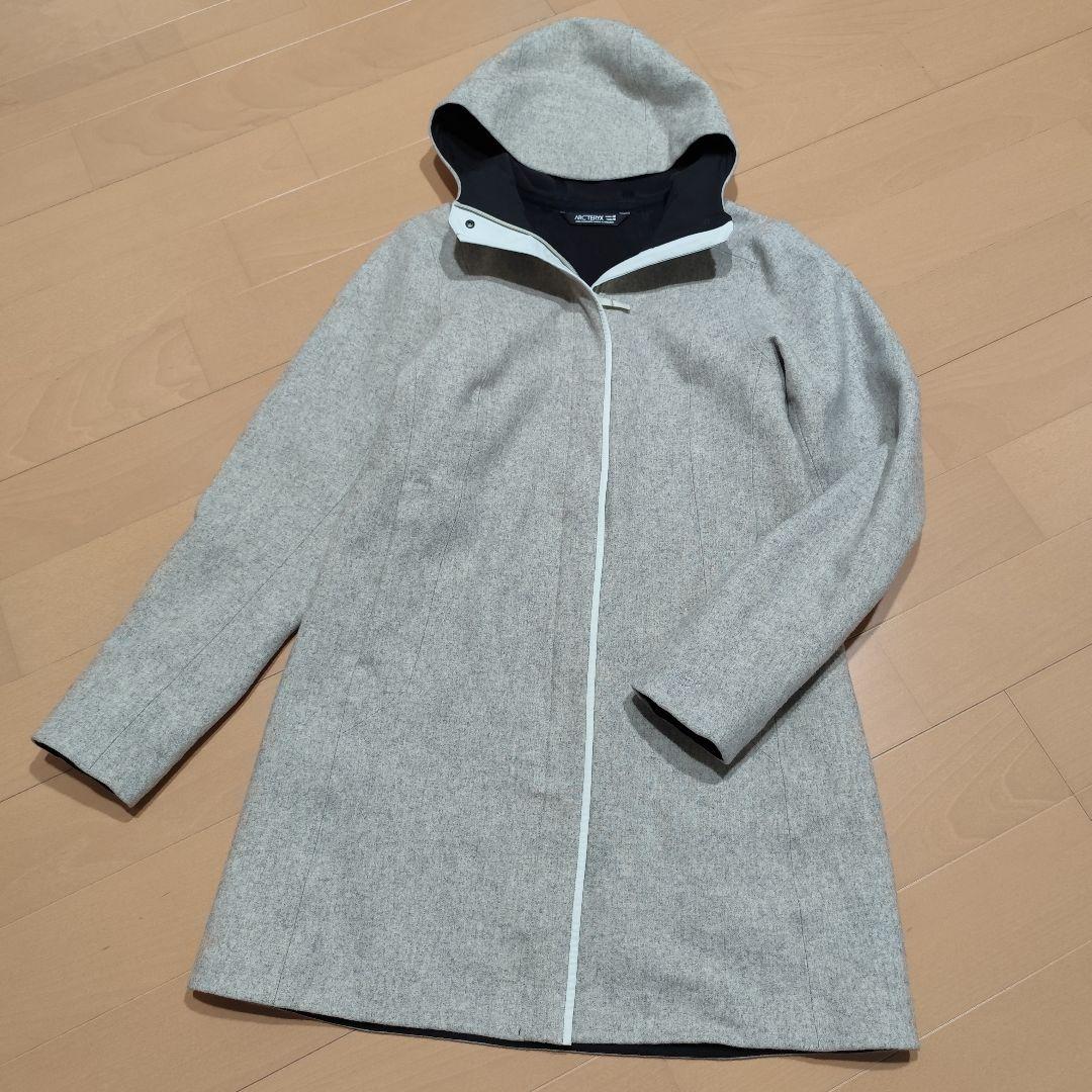 ARC’TERYX エンブラ コート ウィメンズ ウールコート ヘザーグレー M