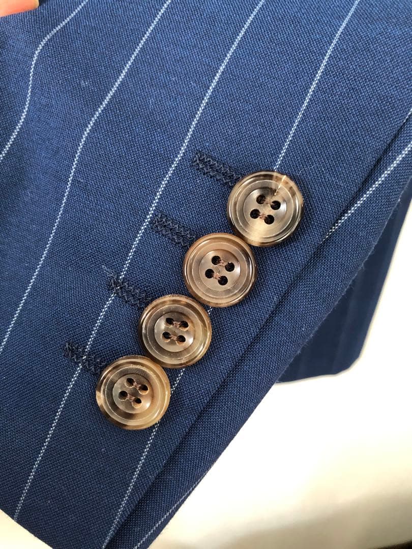 美品HANABISHI花菱オーダースリーピーススーツ