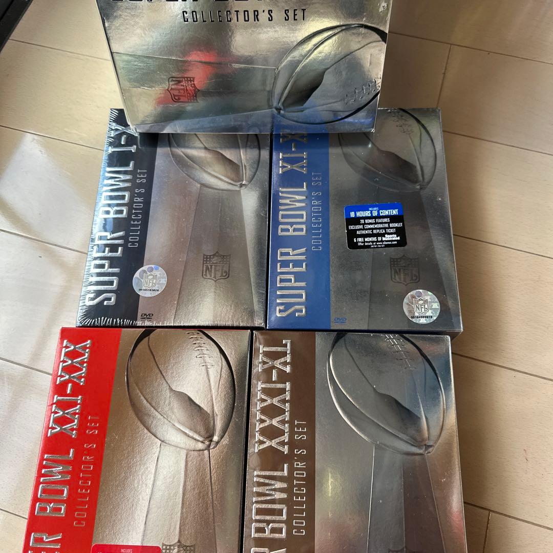 Super Bowl I-XL DVDコレクターズセット 未開封