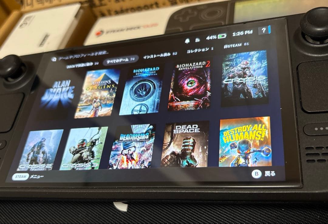 その他 steam deck OLED 512GB