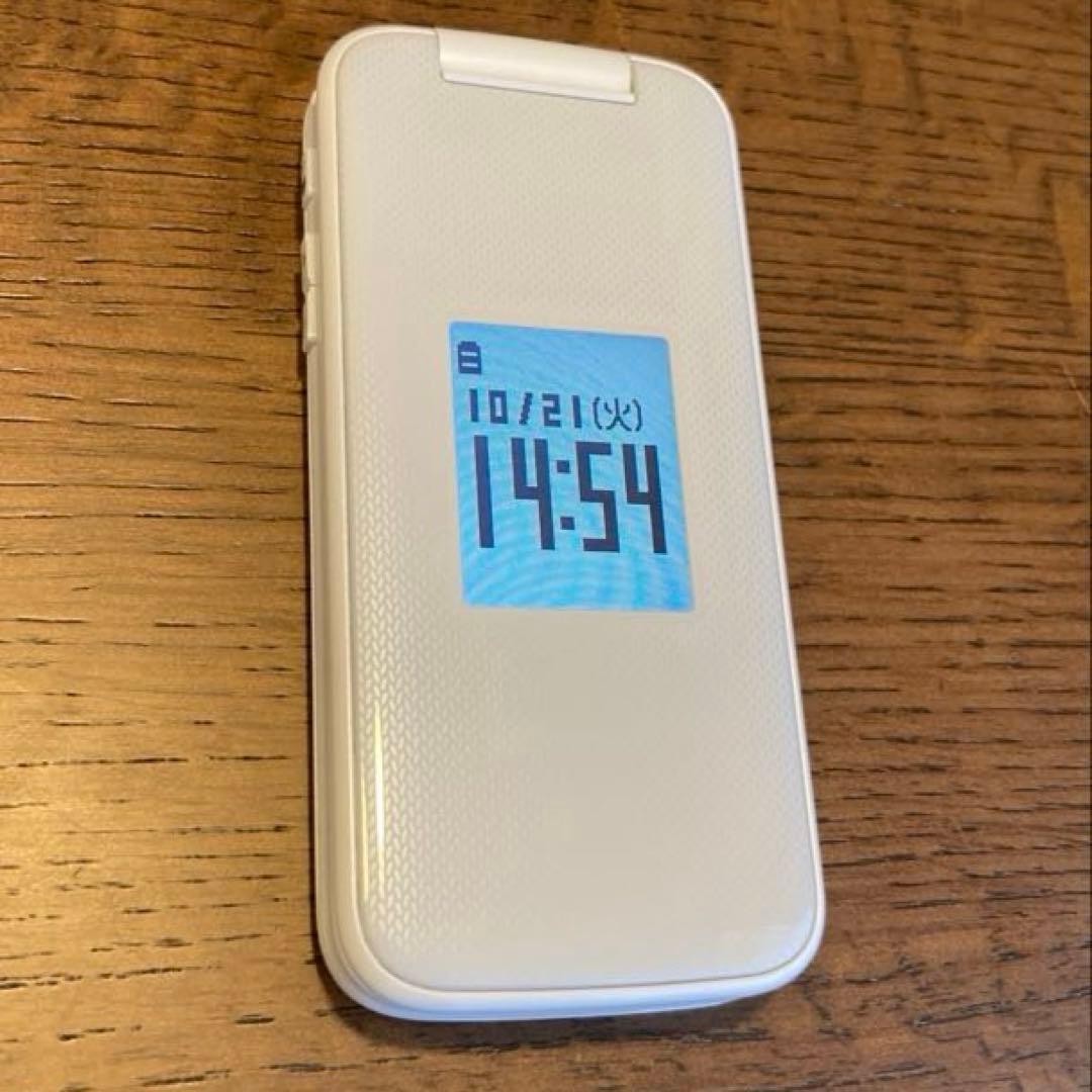 docomo らくらくホン F-41Fセット ホワイト