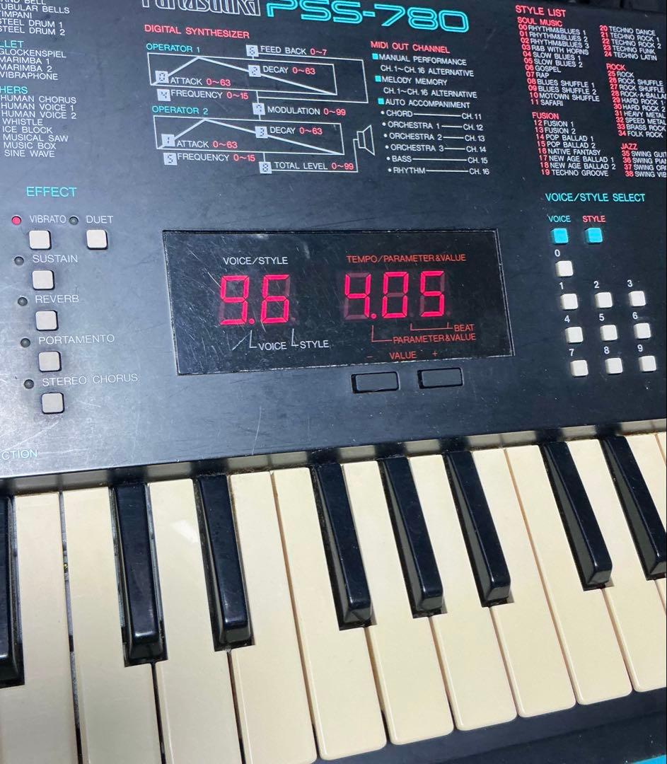 Yamaha PSS-780☆FMシンセサイザー☆MIDI搭載☆日本製