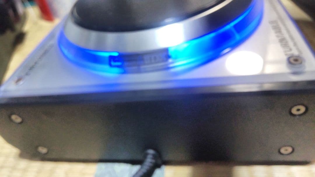 比較的美品 ビートマニア プレミアムコントローラー 静音化 オムロンsw