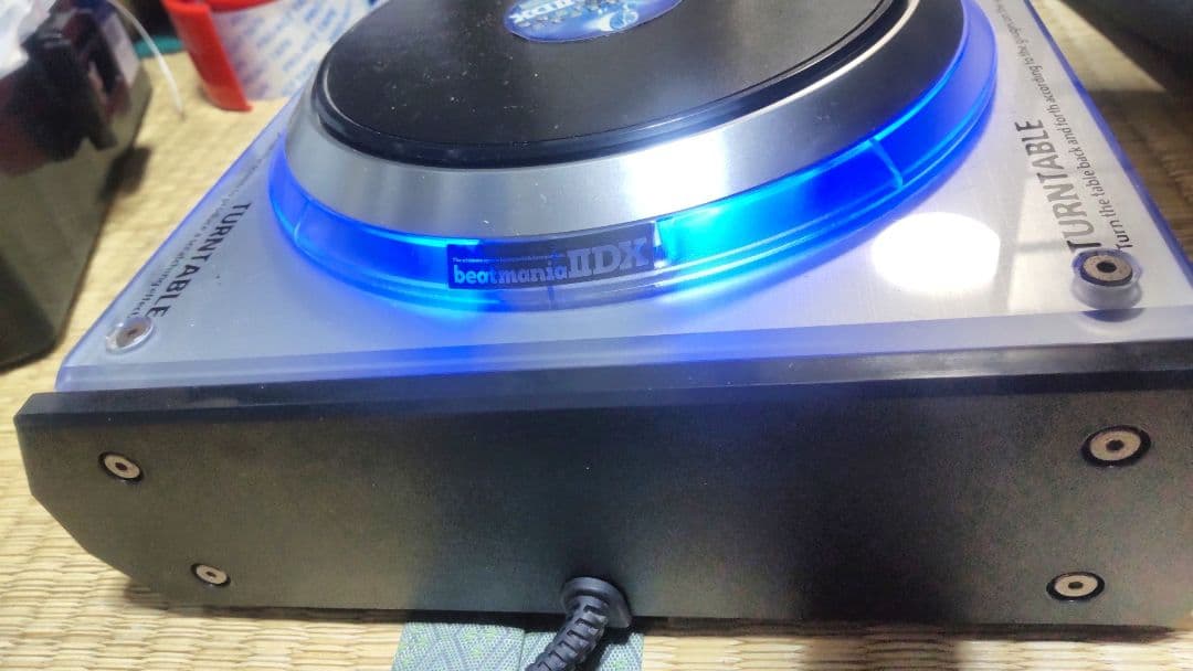 比較的美品 ビートマニア プレミアムコントローラー 静音化 オムロンsw