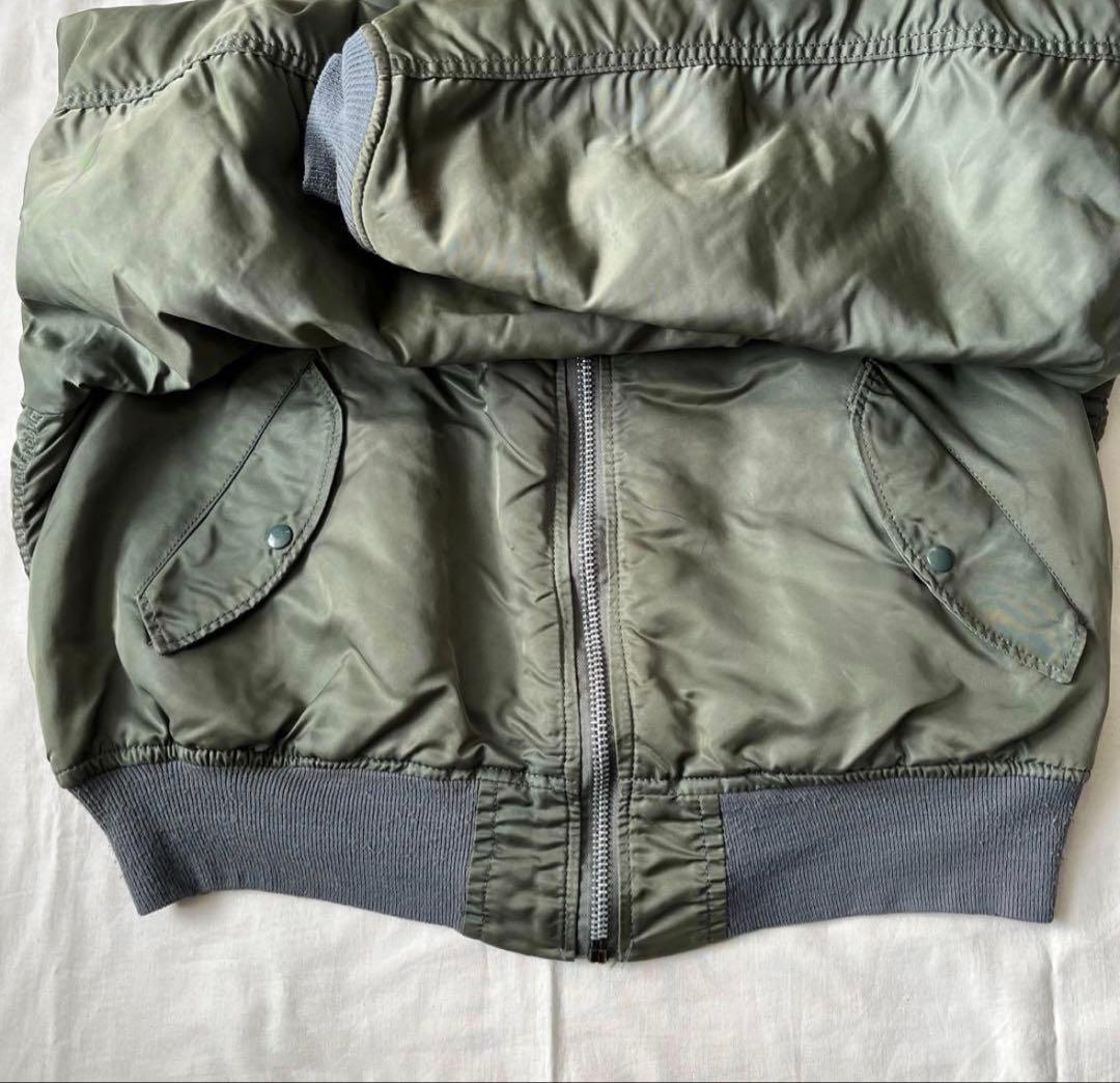 90s alpha ma-1 USA製 アルファ IDEAL フライトジャケット