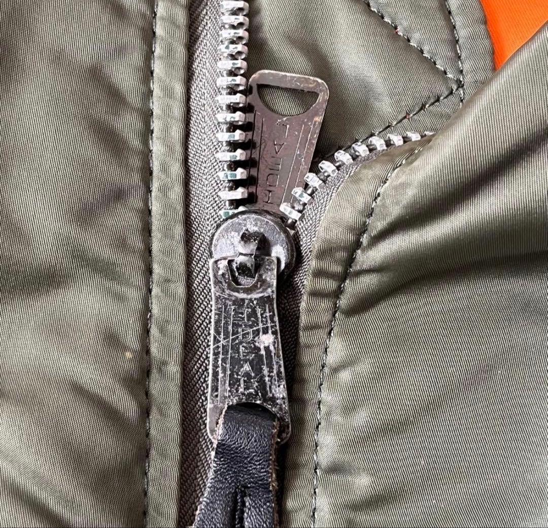 90s alpha ma-1 USA製 アルファ IDEAL フライトジャケット