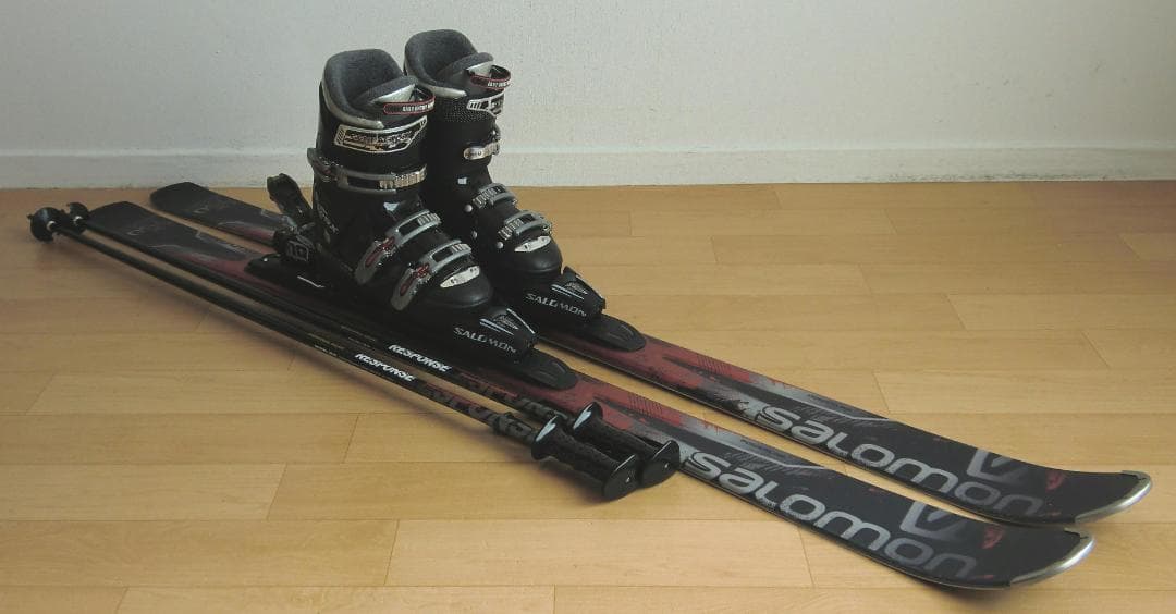 ■■12月・1月限定■送料無料■サロモン■メンズスキーセット■160/26.5■