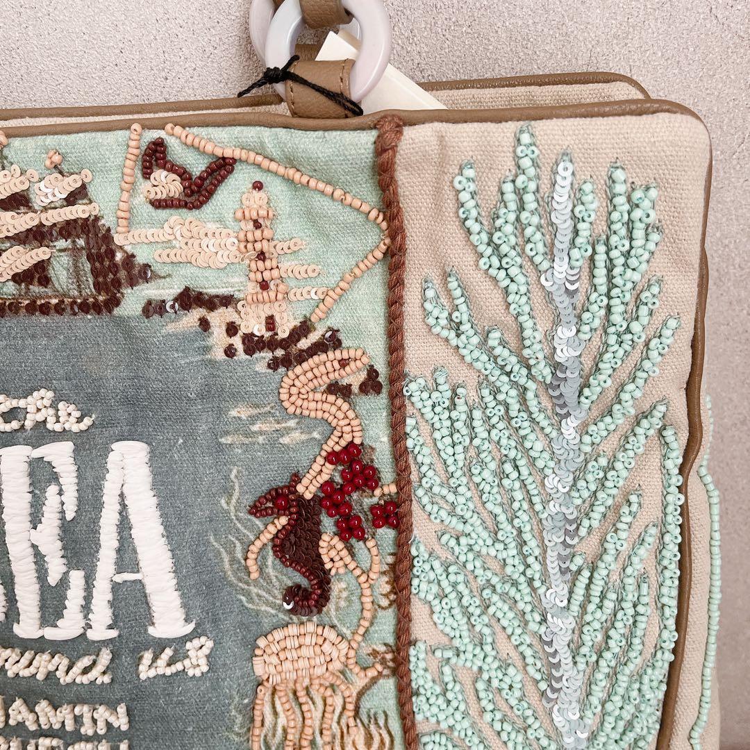 【新品】ジャマン ピュエッシュ Jamin Puech トートバッグ ビーズ