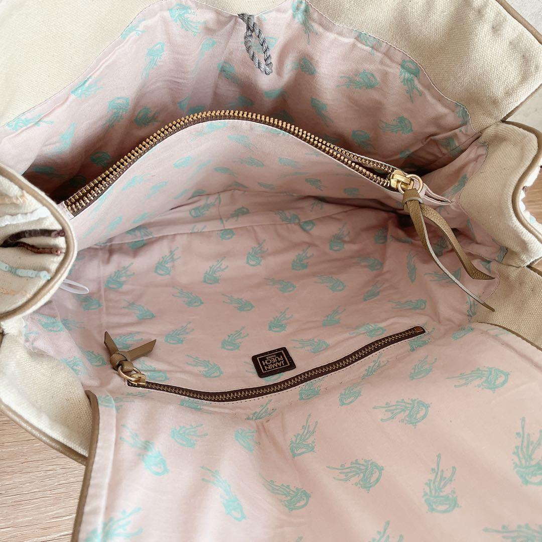 【新品】ジャマン ピュエッシュ Jamin Puech トートバッグ ビーズ