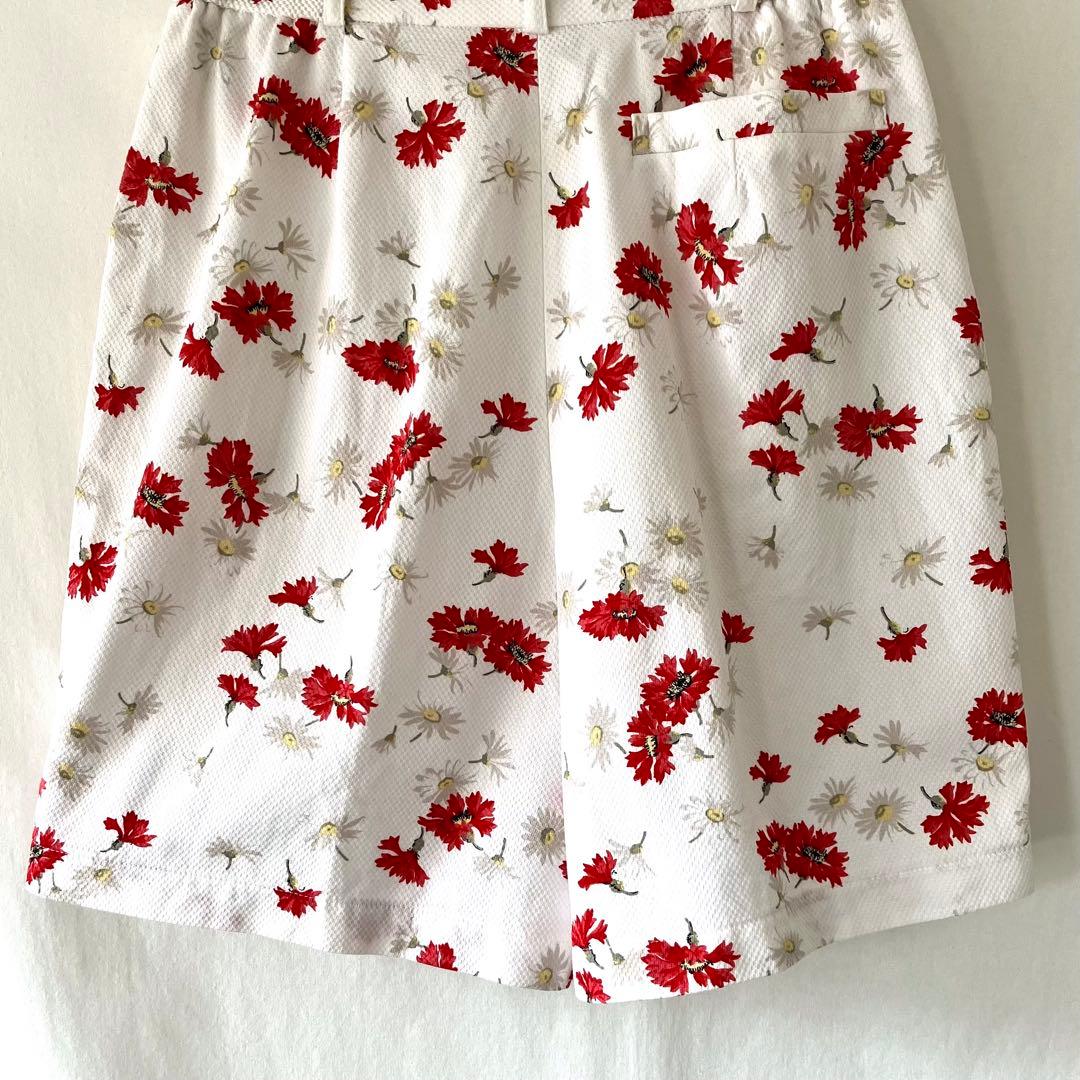 良品 Christian Dior ショートパンツ 花柄 80s vintage