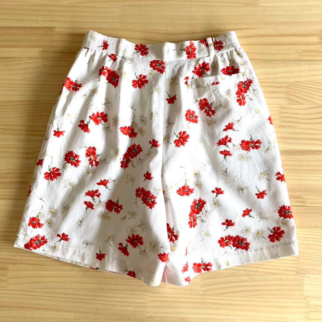 良品 Christian Dior ショートパンツ 花柄 80s vintage