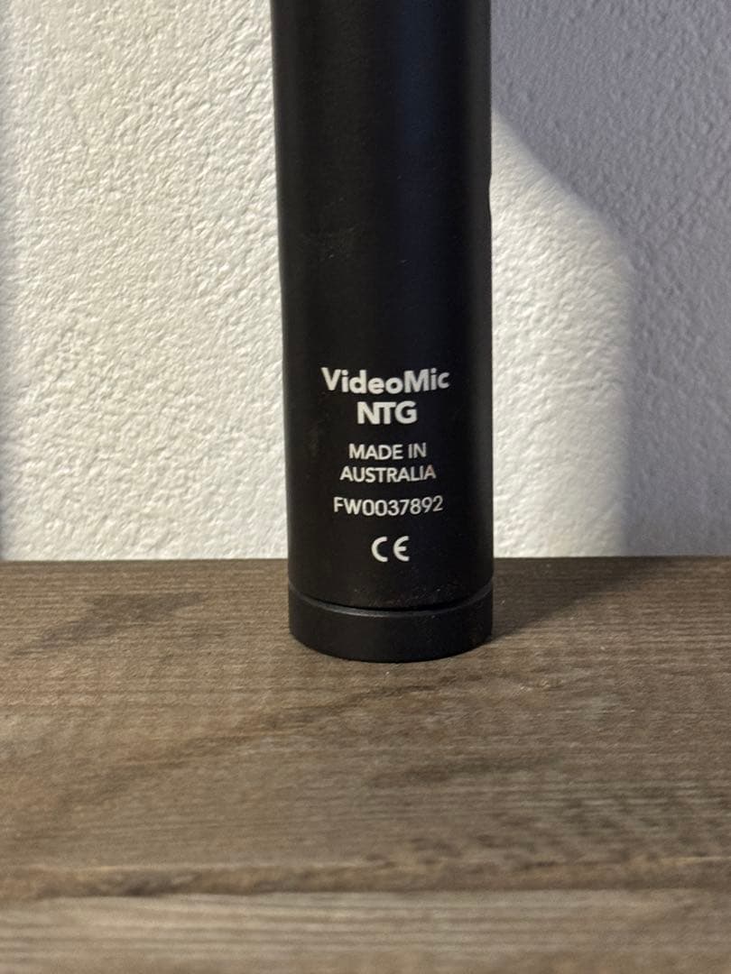 RODE VideoMic NTG （本体＋ウィンドシールド＋マイクスタンド付）