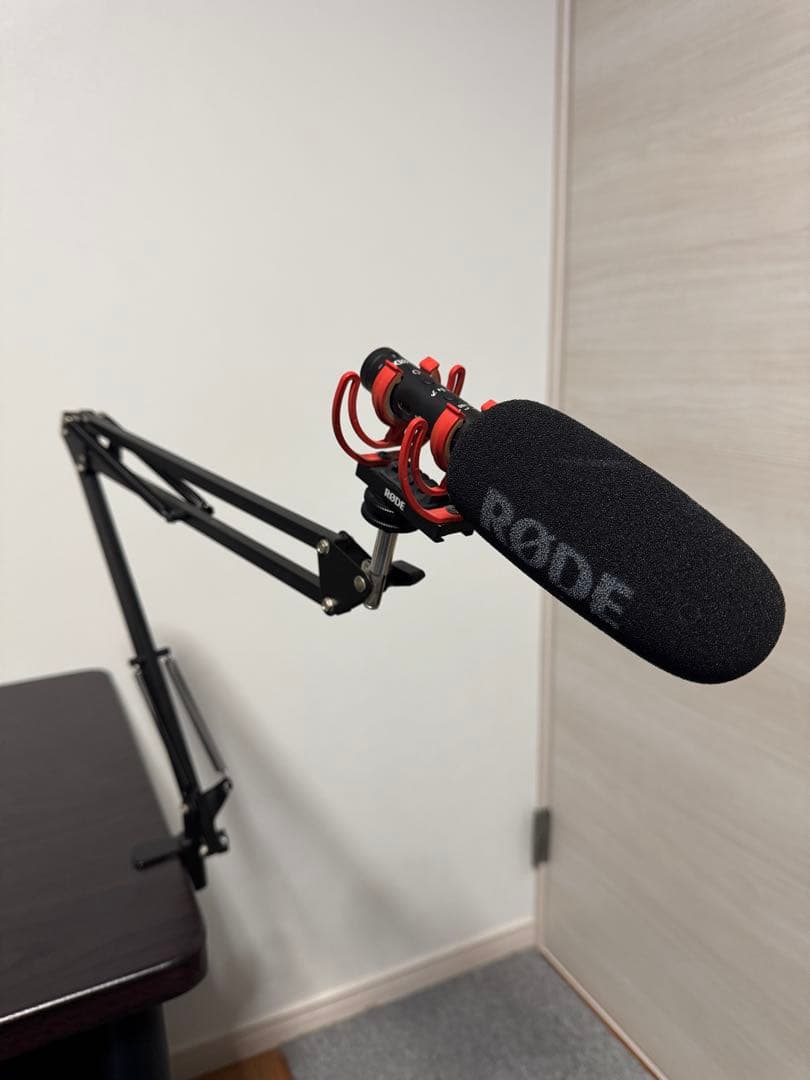RODE VideoMic NTG （本体＋ウィンドシールド＋マイクスタンド付）