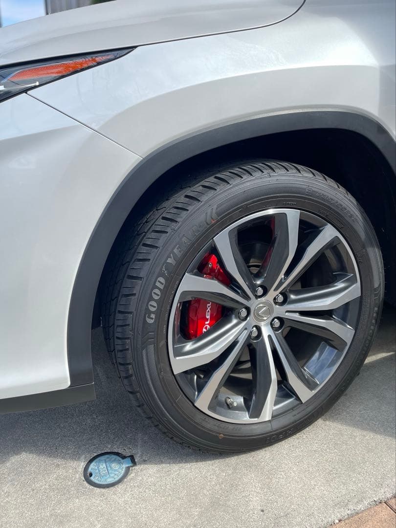 キラー　レクサスRX ブレーキキャリパーカバーセット　赤