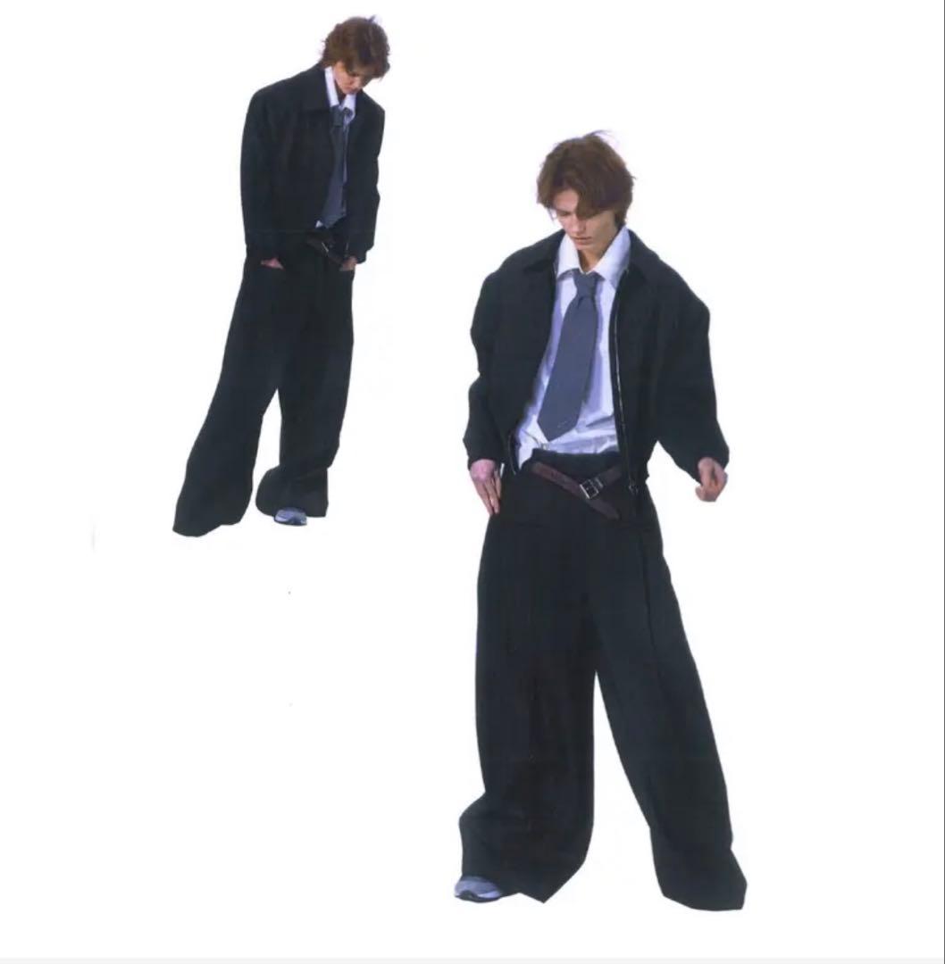 FAX COPY EXPRESS ワイドスラックス　ブラック　サイズM