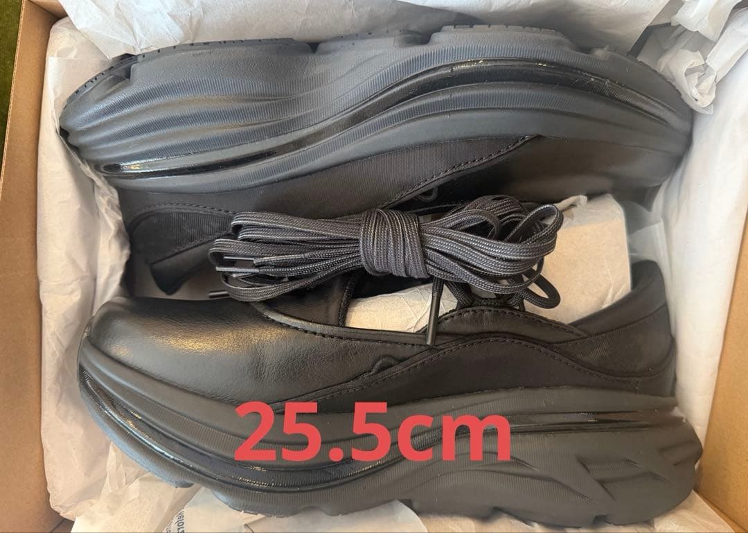 靴 Hoka Bondi Mary Jane Black 25.5cm us7.5